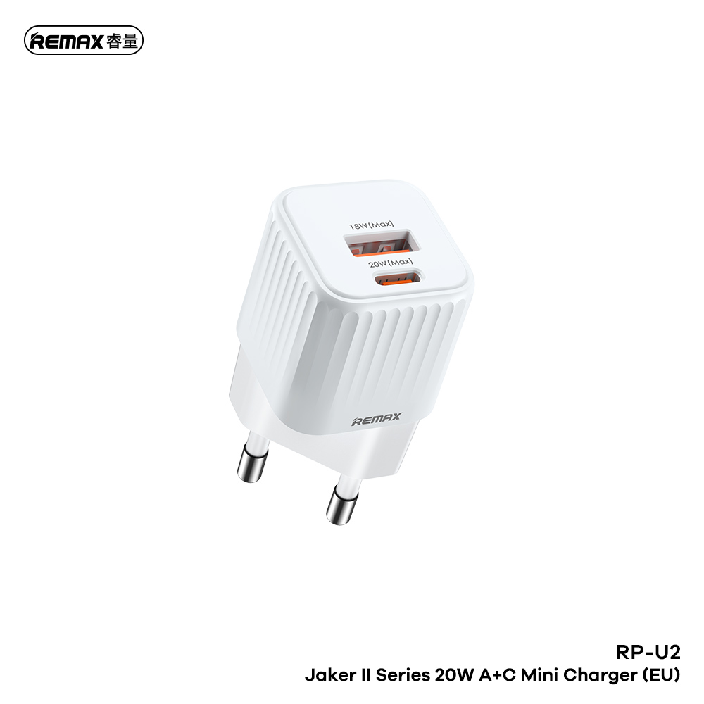 RP-U2 雅阁2系列20W A+C迷你旅行适配器