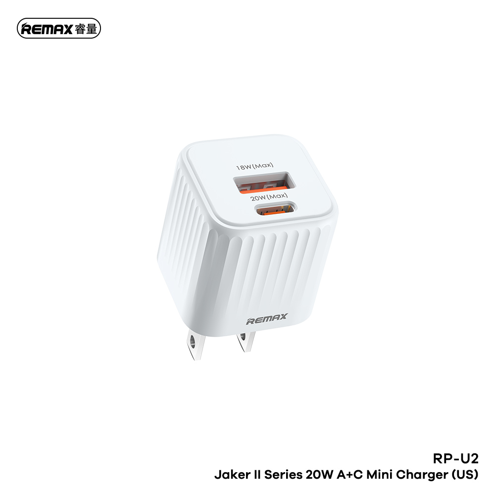 RP-U2 雅阁2系列20W A+C迷你旅行适配器